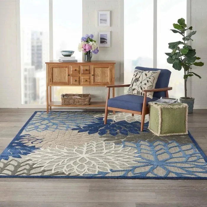 Aloha ALH05 Blue/Multicolor Rug