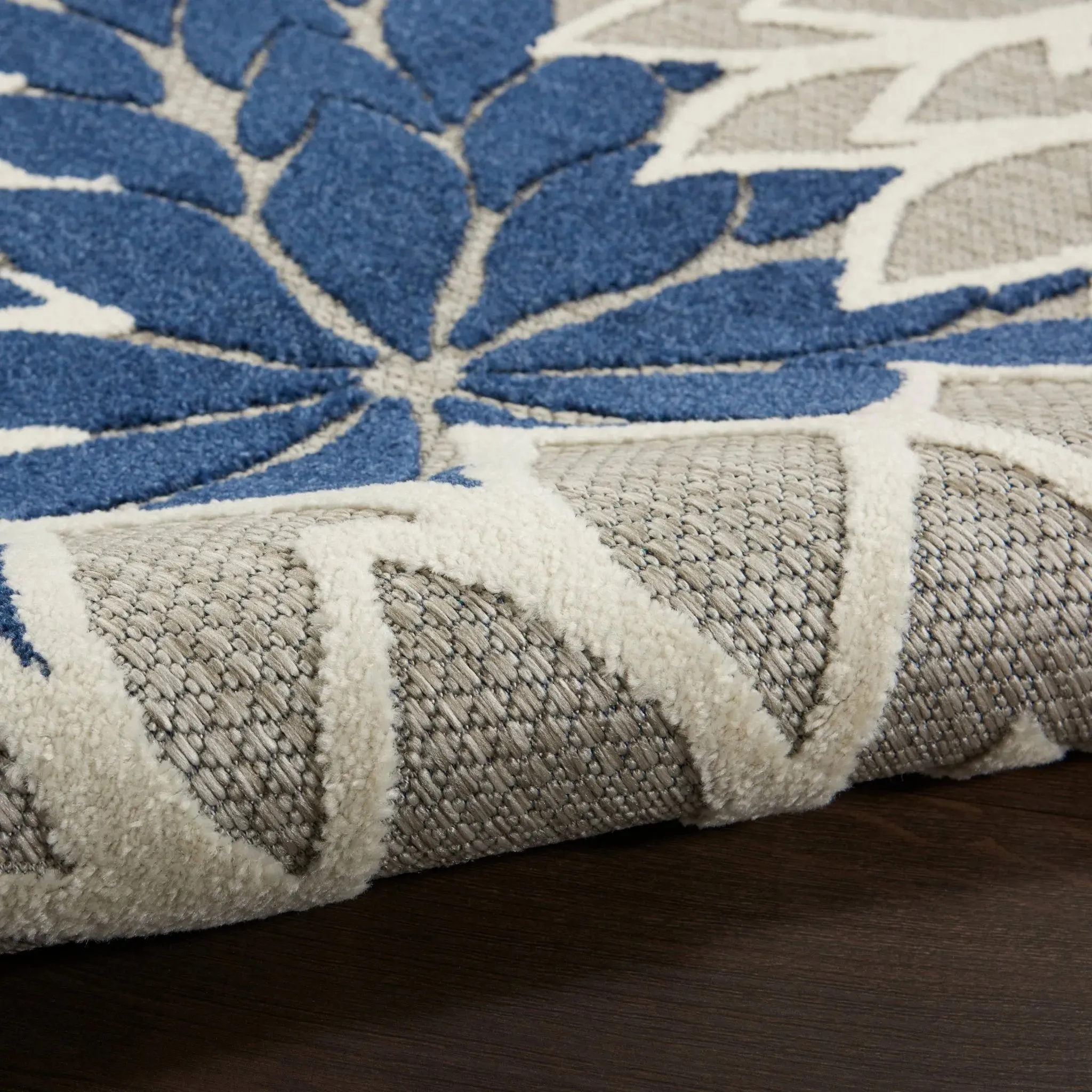 Aloha ALH05 Ivory/Navy Rug