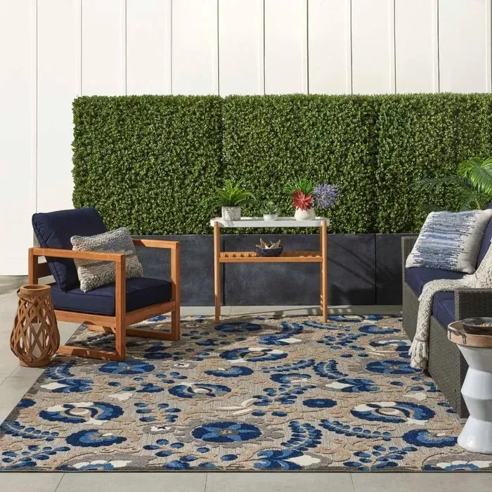 Aloha ALH17 Natural/Blue Rug