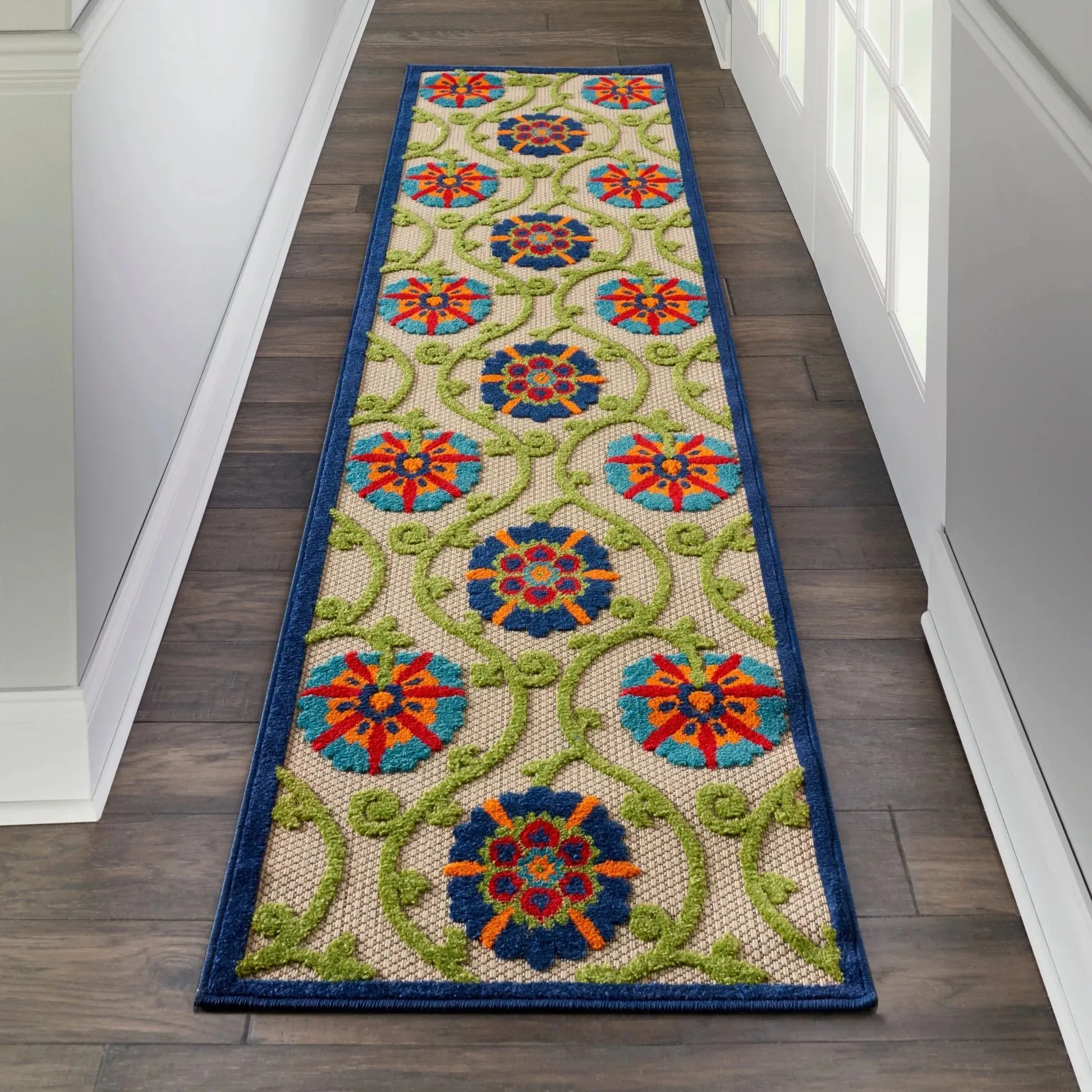 Aloha ALH19 Blue/Multicolor Rug