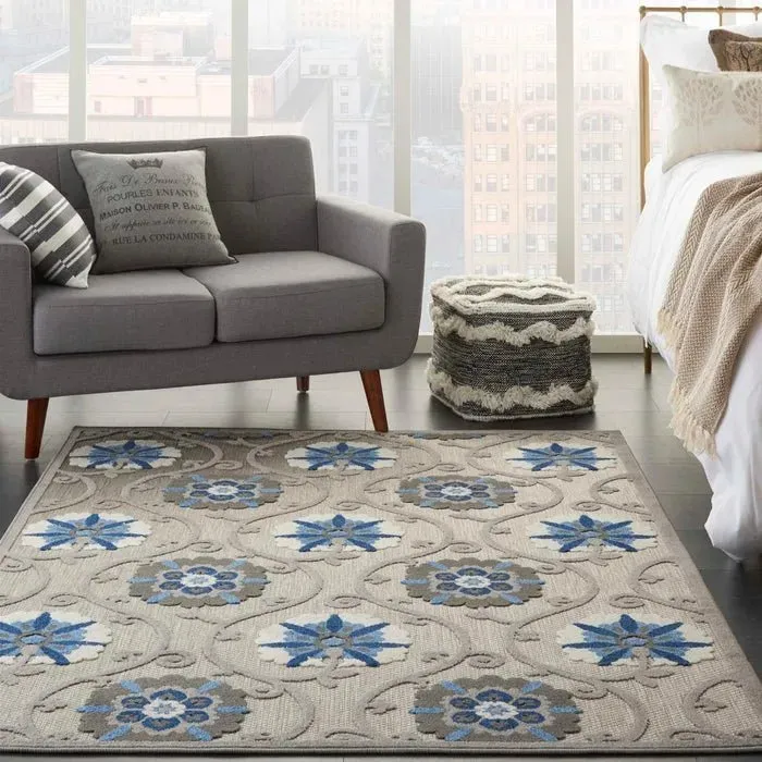 Aloha ALH19 Grey/Blue Rug