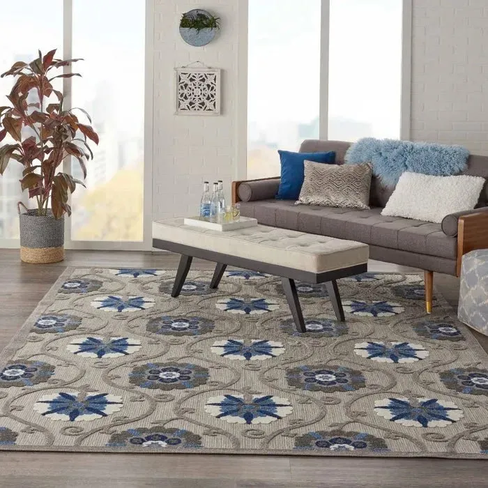 Aloha ALH19 Grey/Blue Rug