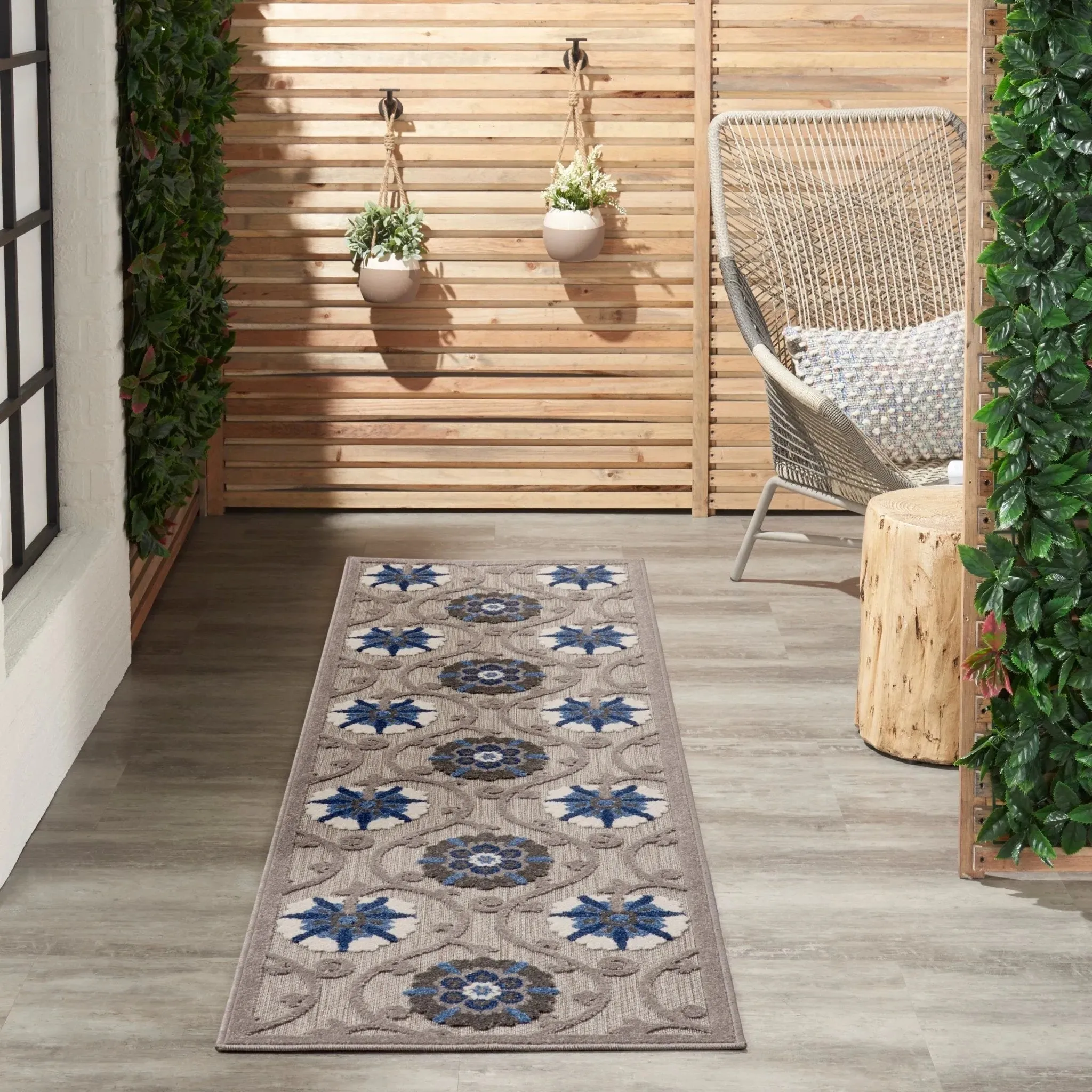 Aloha ALH19 Grey/Blue Rug