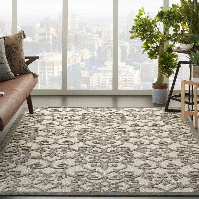 Aloha ALH21 Grey/Charcoal Rug