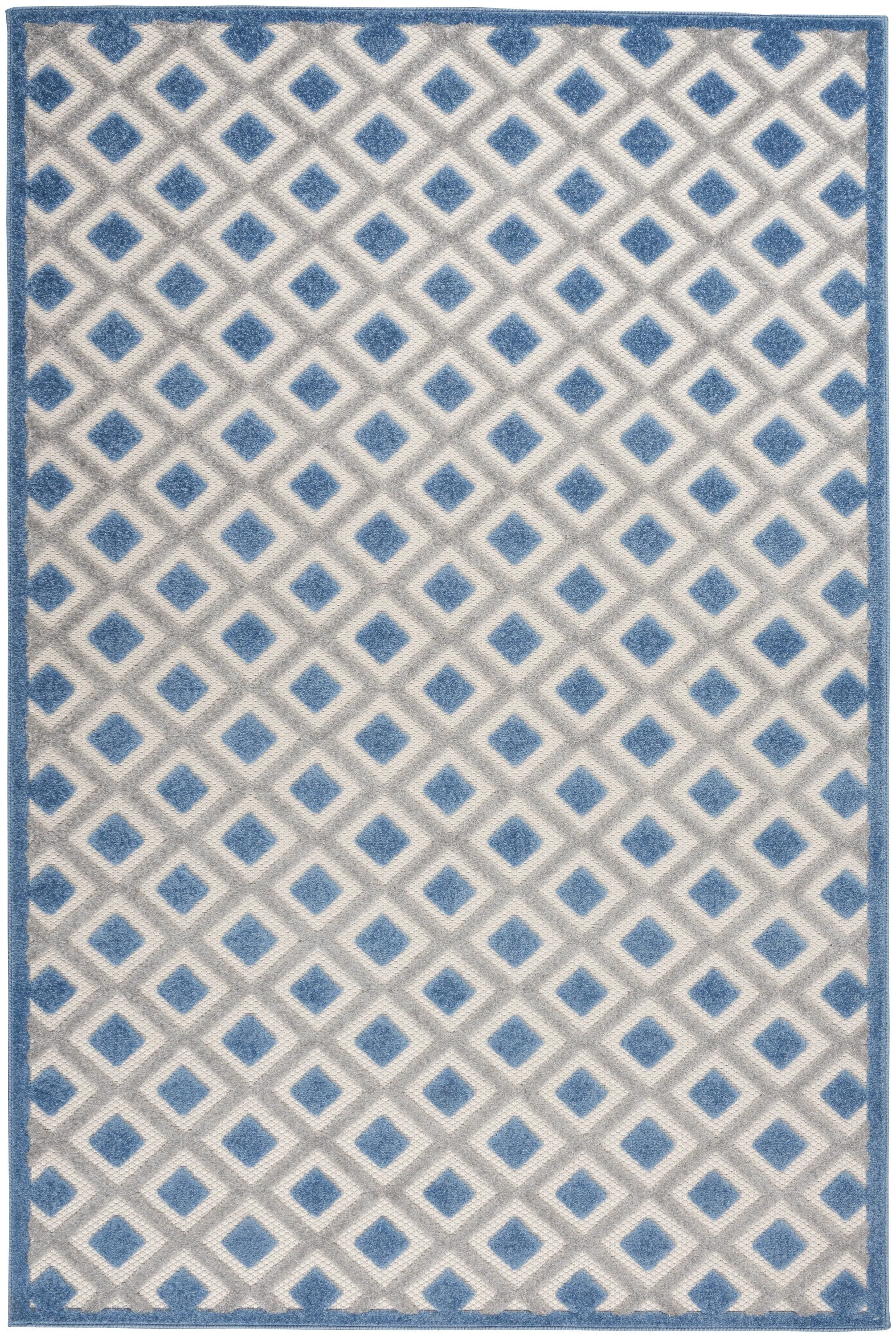 Aloha Blue/Grey Rug