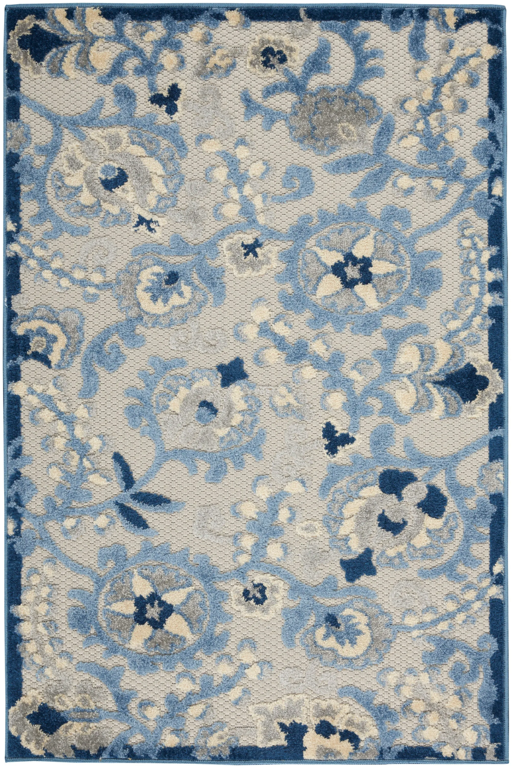 Aloha Blue/Grey Rug