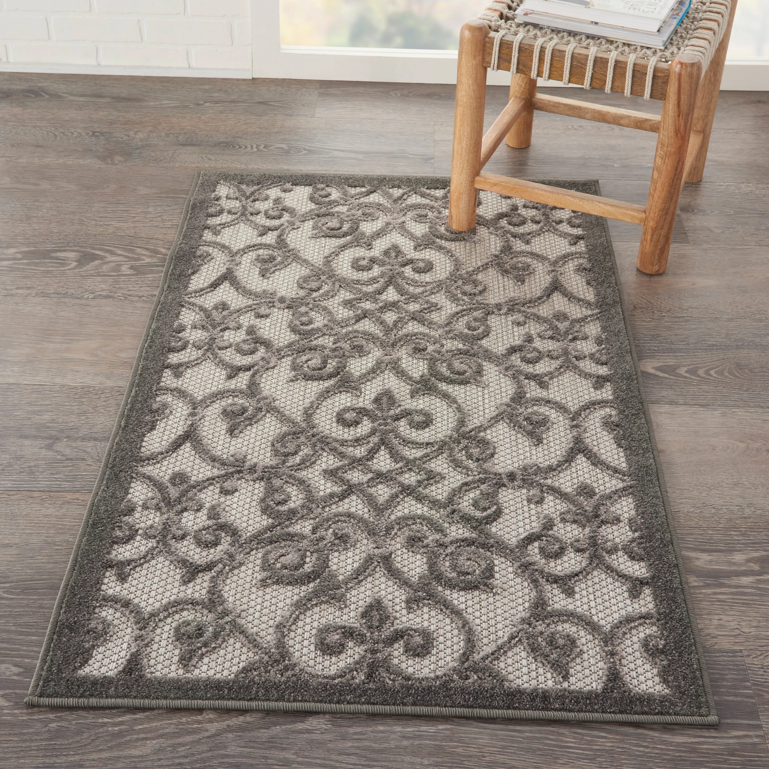 Aloha Grey/Charcoal Rug