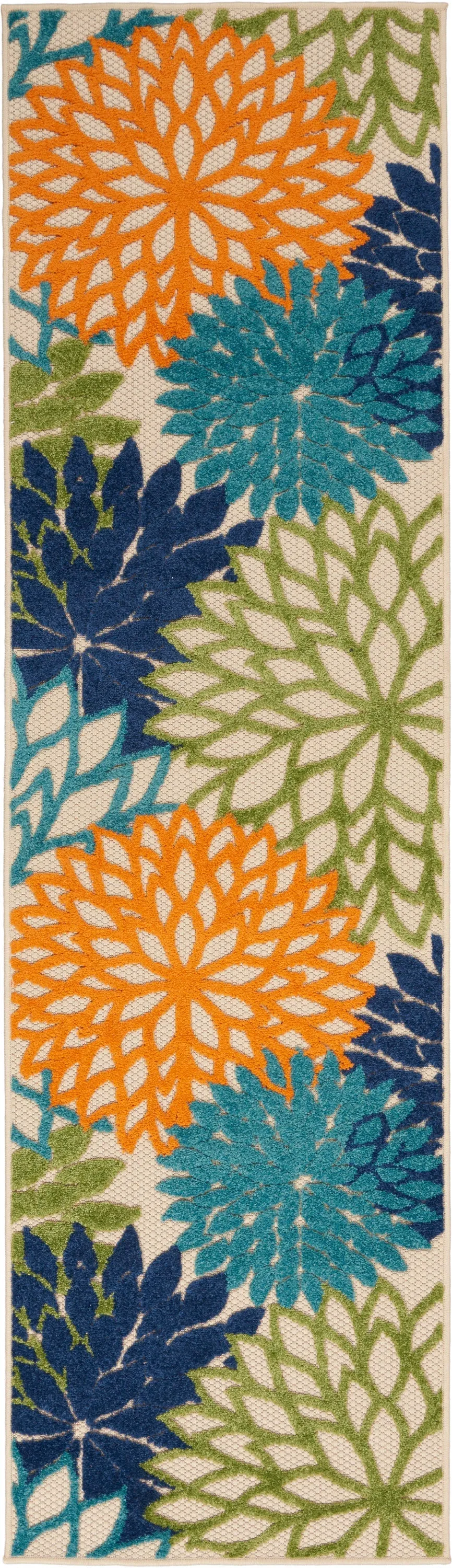 Aloha Indoor/Outdoor Multicolor Rug