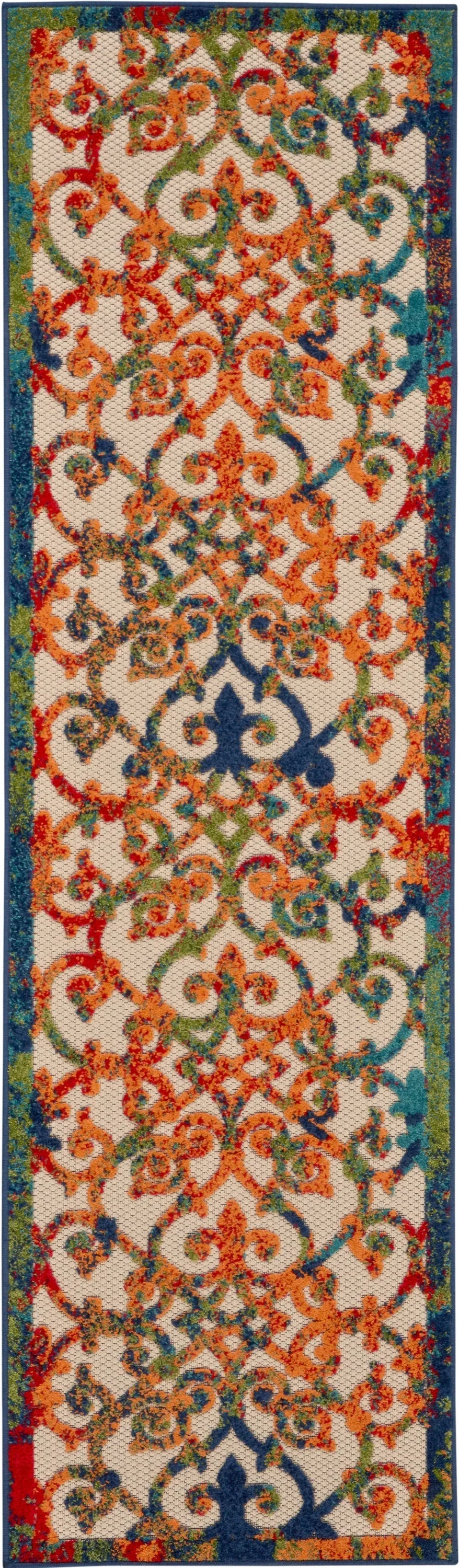 Aloha Indoor/Outdoor Multicolor Rug