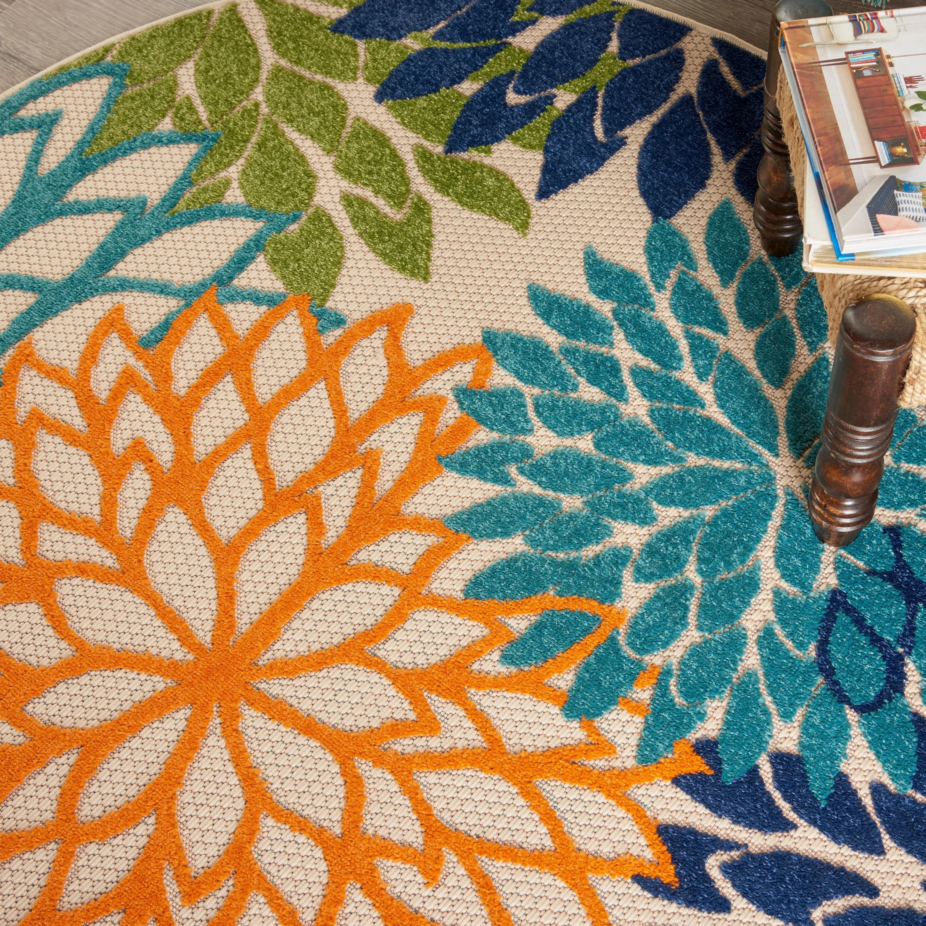 Aloha Indoor/Outdoor Multicolor Rug