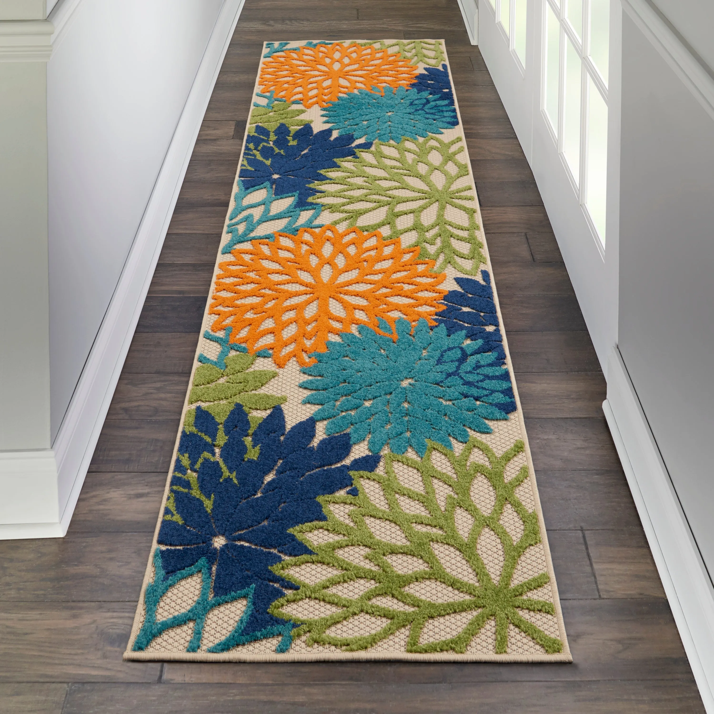 Aloha Indoor/Outdoor Multicolor Rug