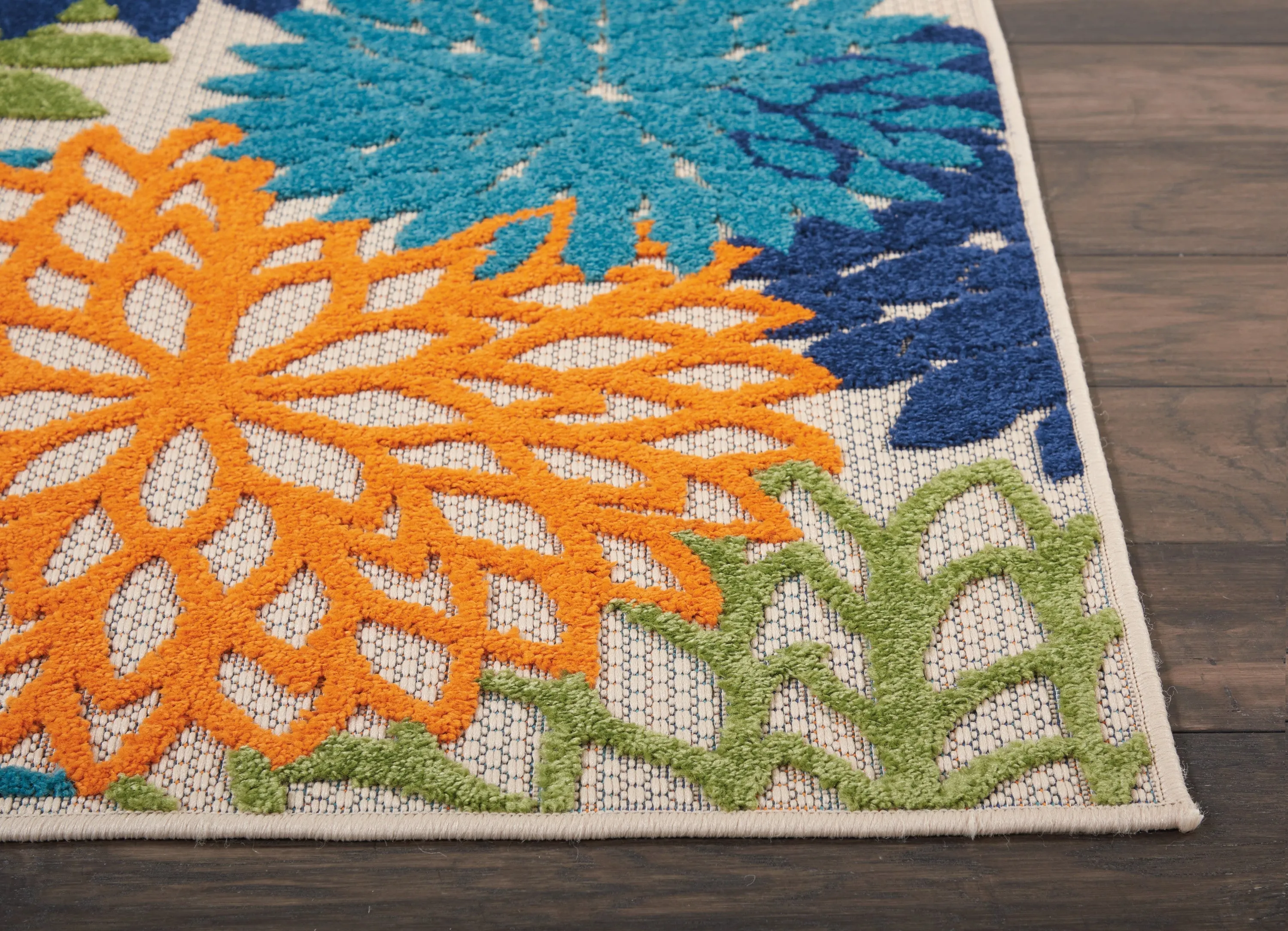 Aloha Indoor/Outdoor Multicolor Rug