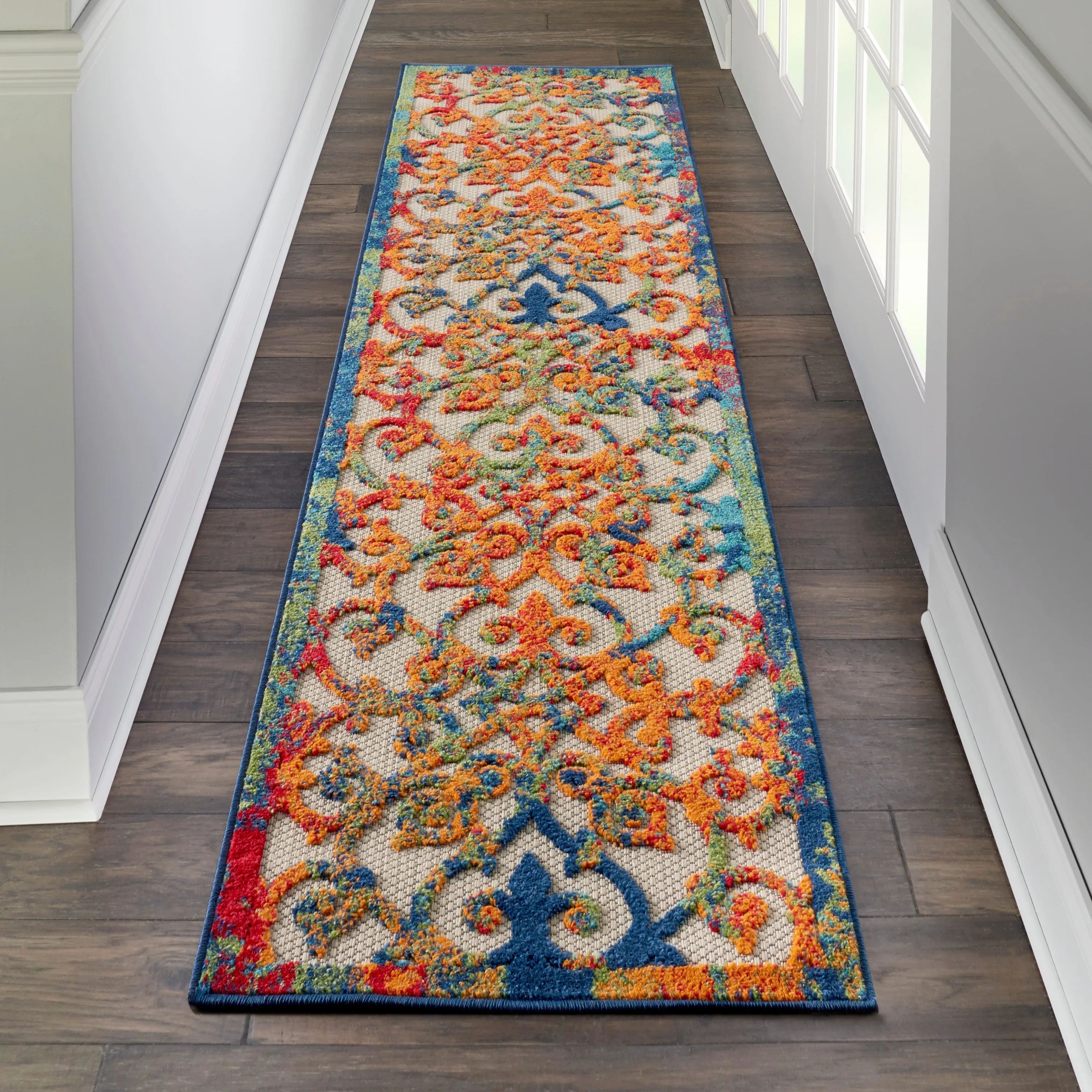 Aloha Indoor/Outdoor Multicolor Rug