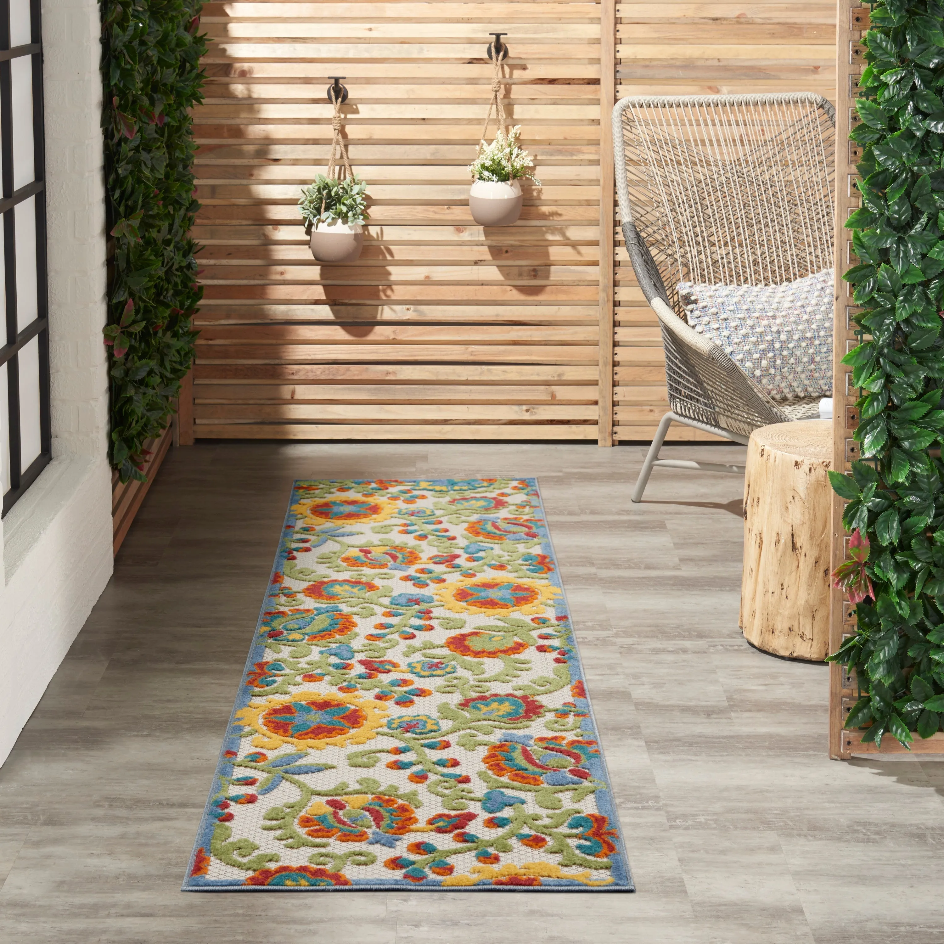 Aloha Ivory/Multicolor Rug