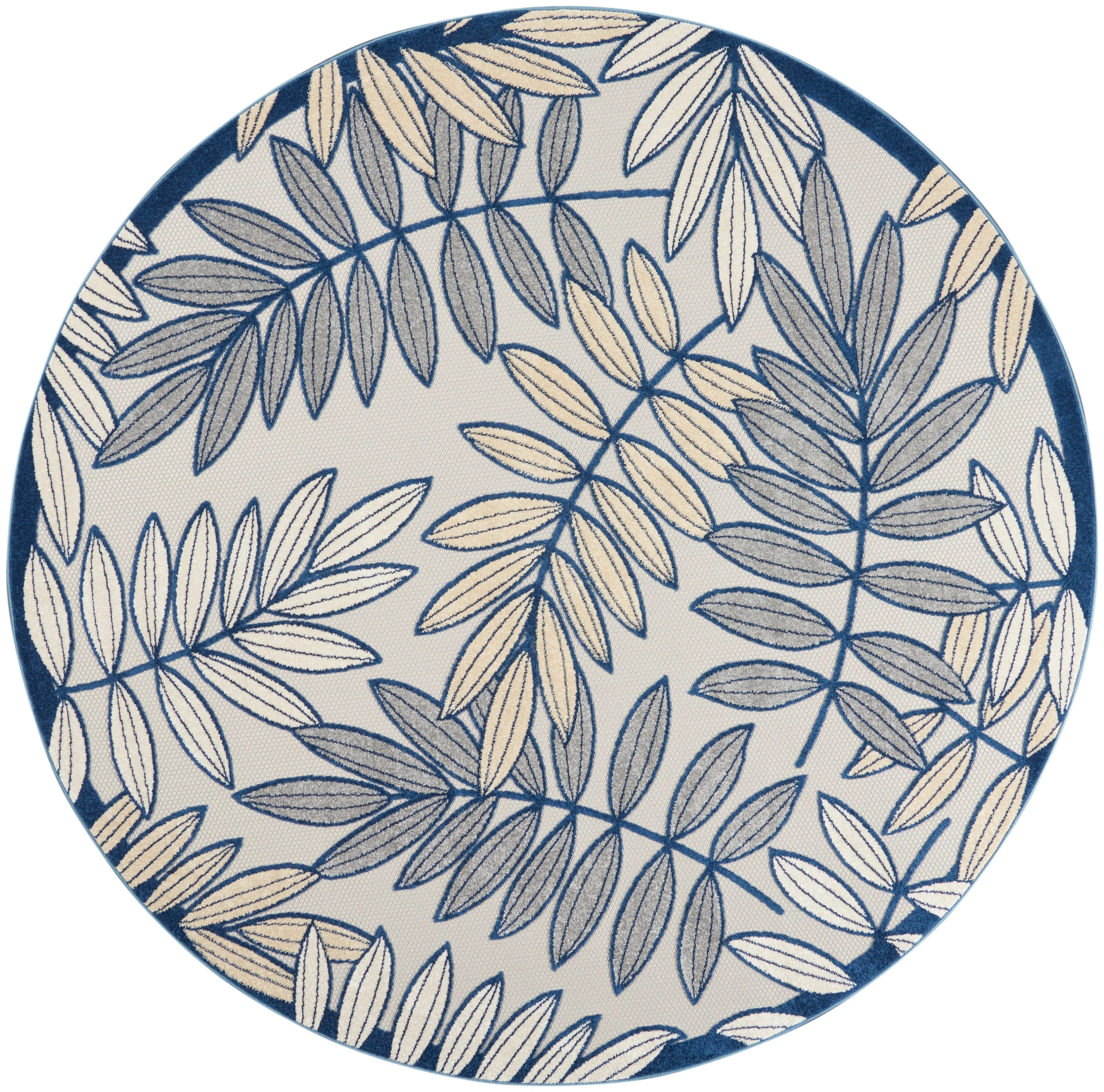 Aloha Ivory/Navy Rug