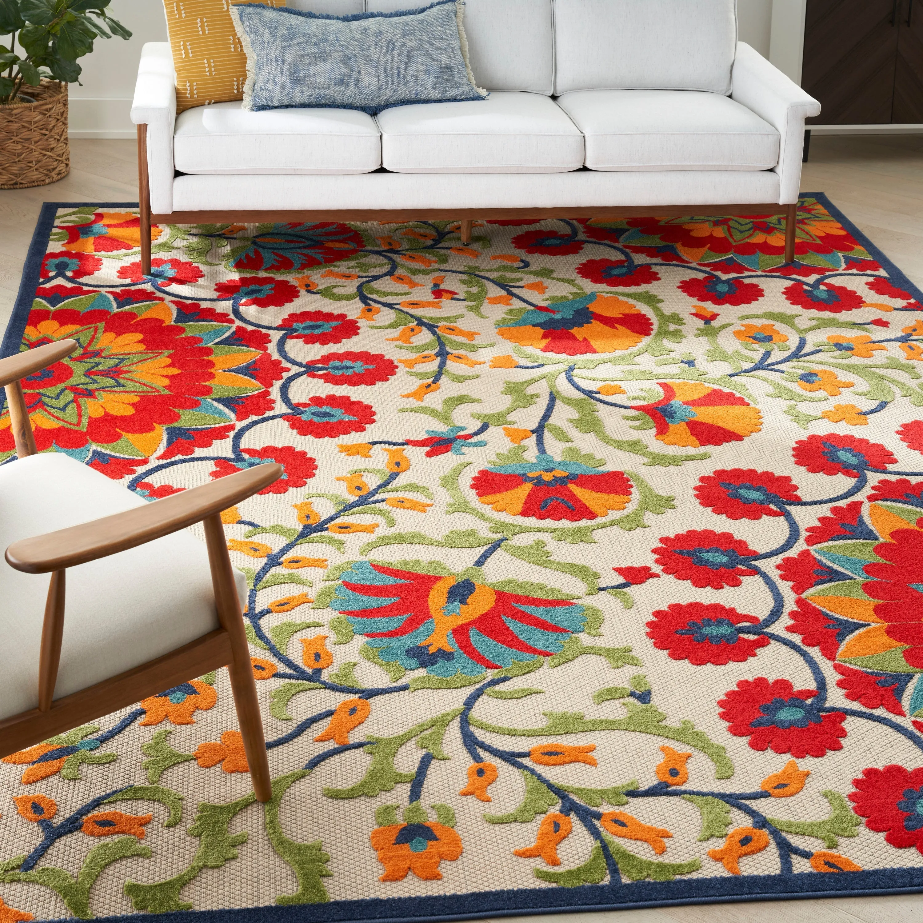 Aloha Red/Multicolor Rug