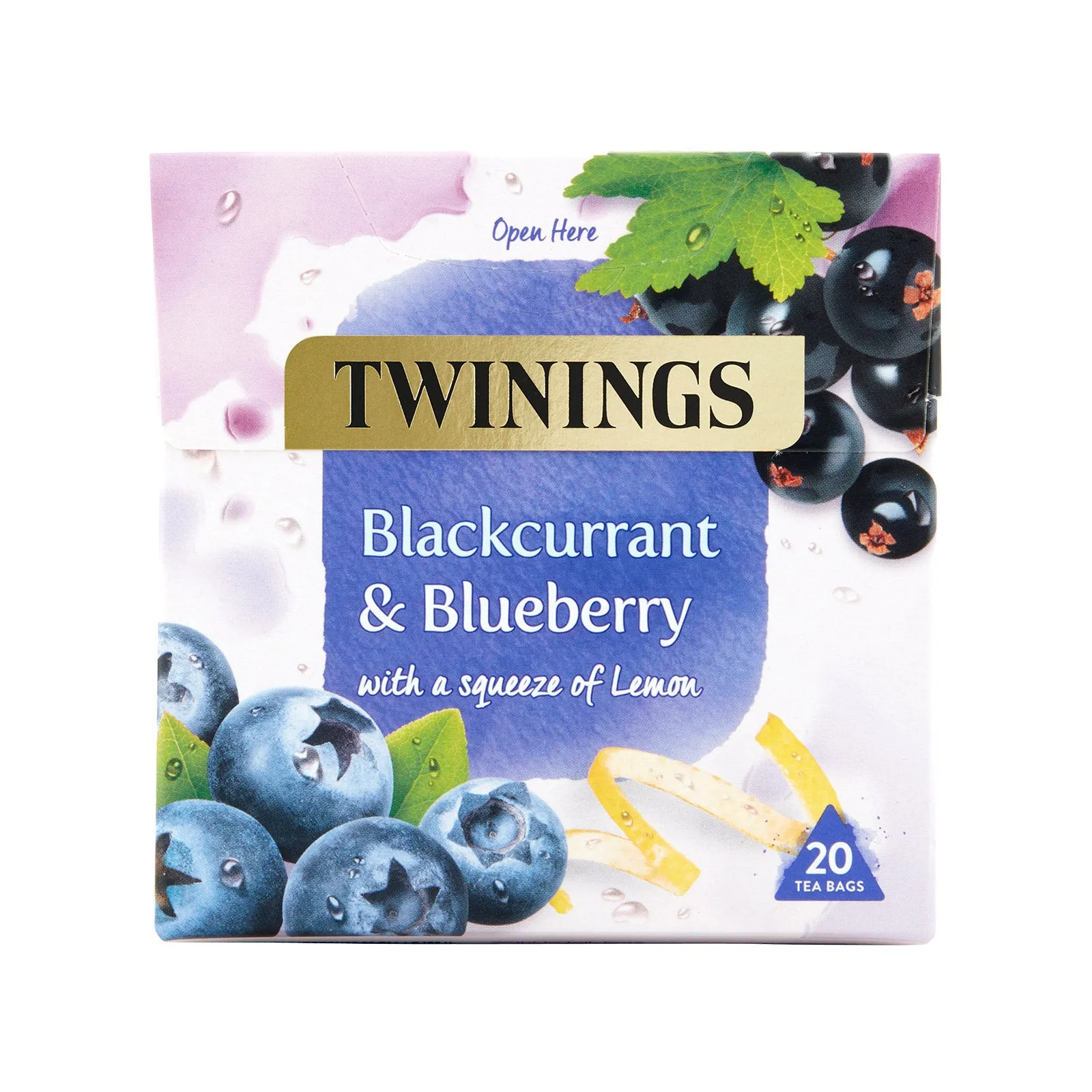 Blackcurrant & Blueberry with a squeeze of Lemon - 20 Tea Bags