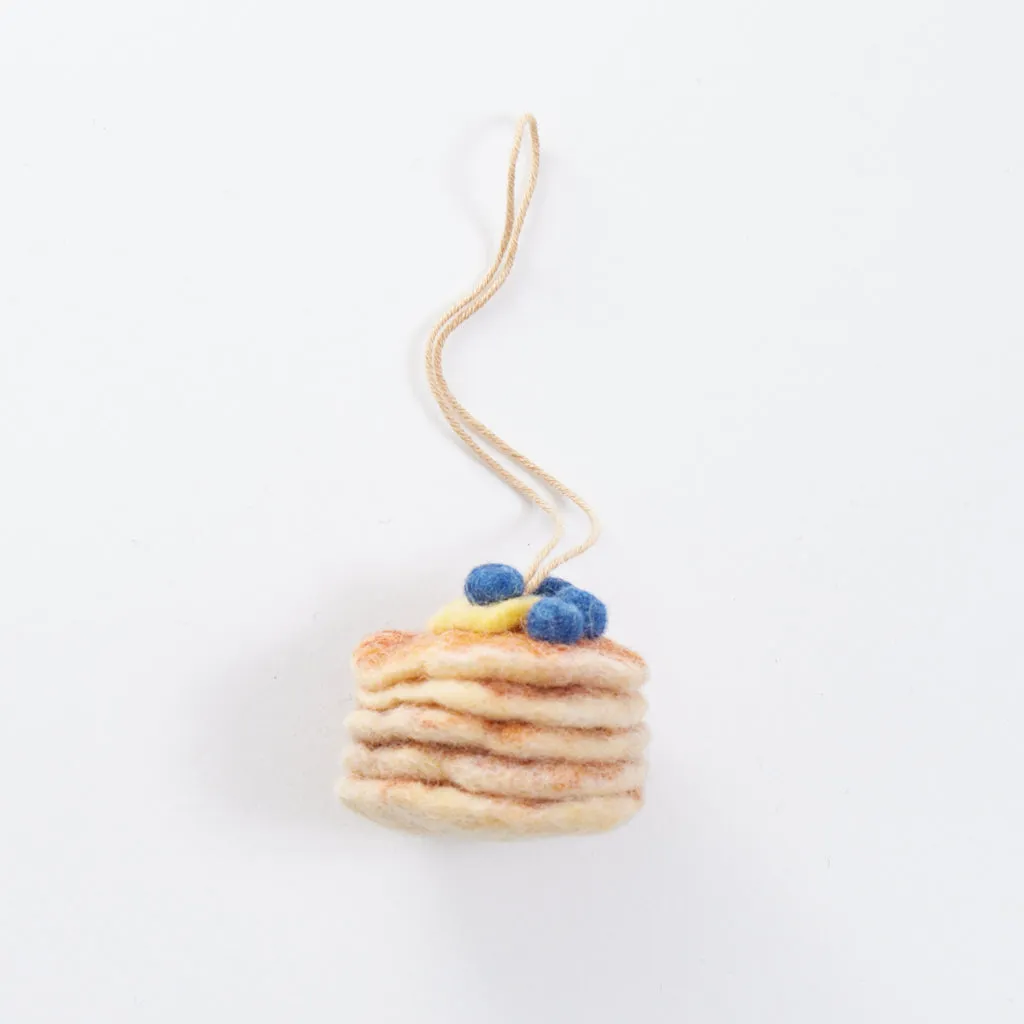 Blueberry Pancake Stack Ornament