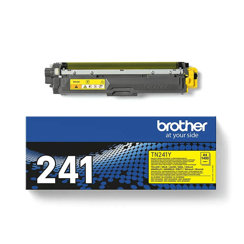 Brother TN-241Y Genuine Toner Cartridge - Yellow | SBRO0630