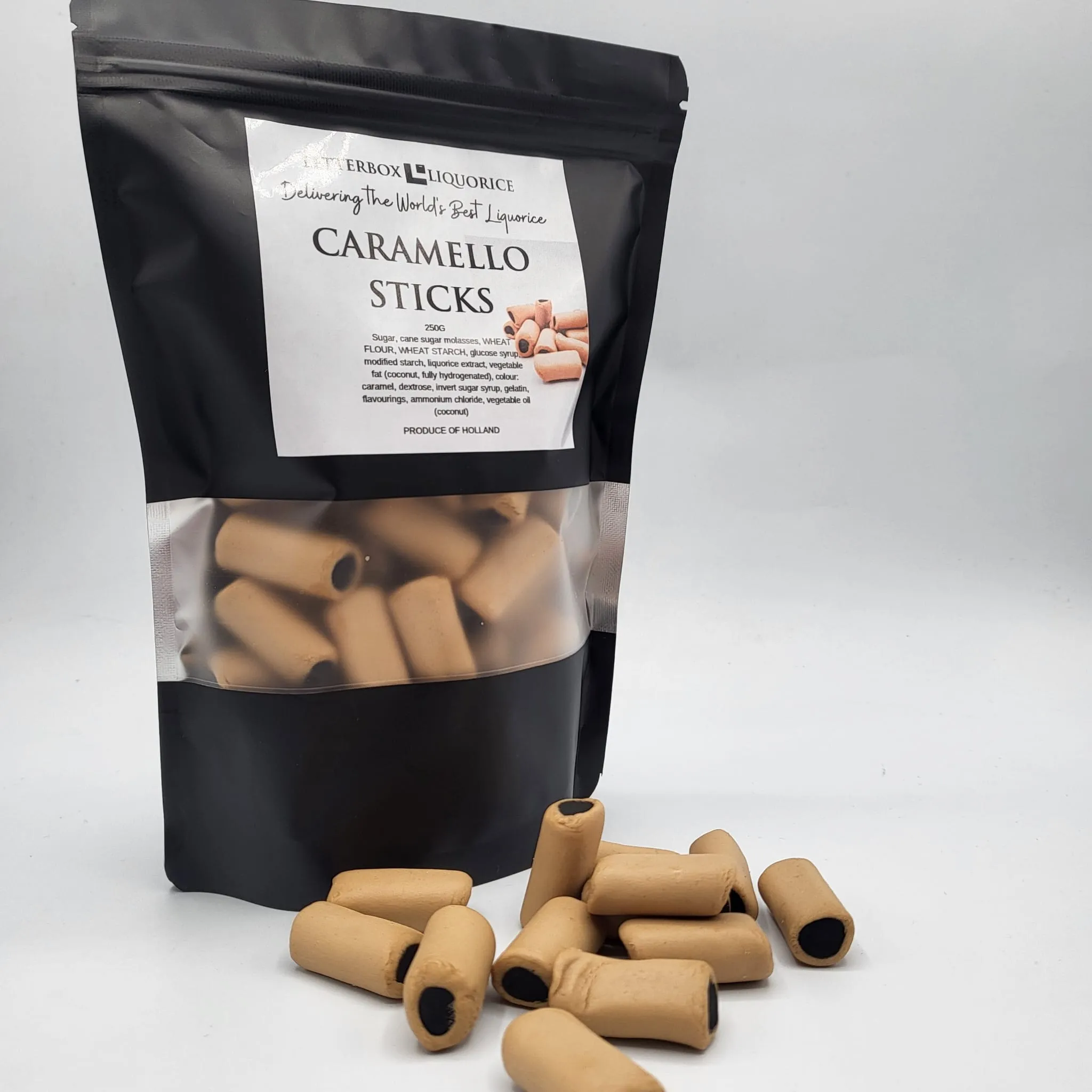 Caramello Sticks - toffee and liquorice combo