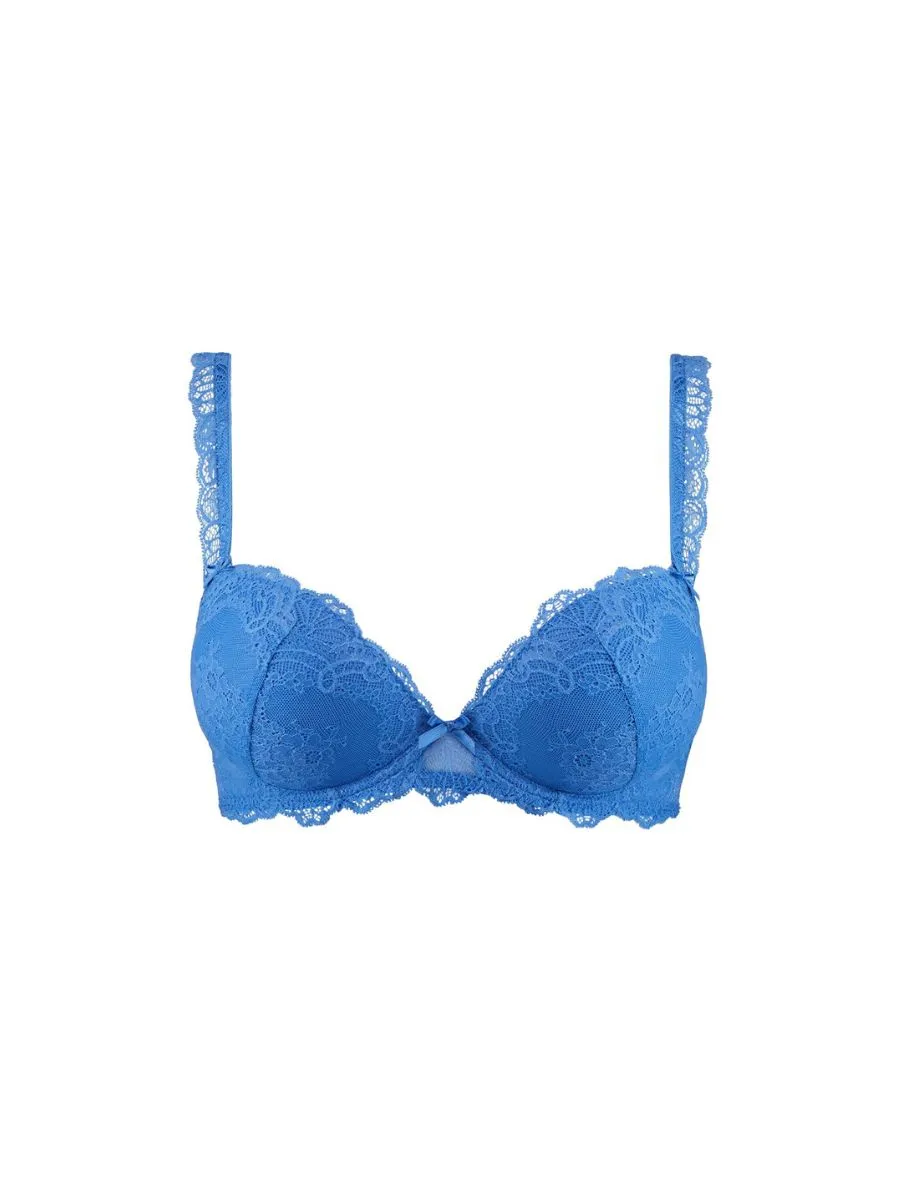 Danse Des Sens Moulded Push Up Bra - Cornflower