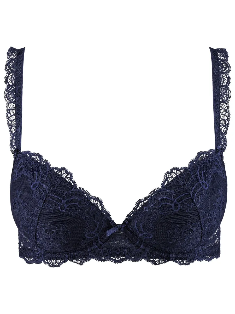 Danse Des Sens Moulded Push Up Bra - Evening Blue