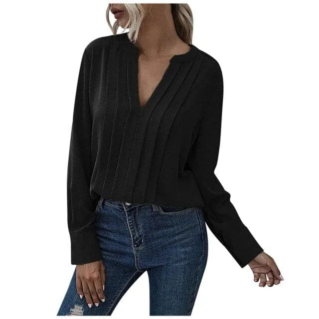 DressBetty - Women Chiffon Blouse