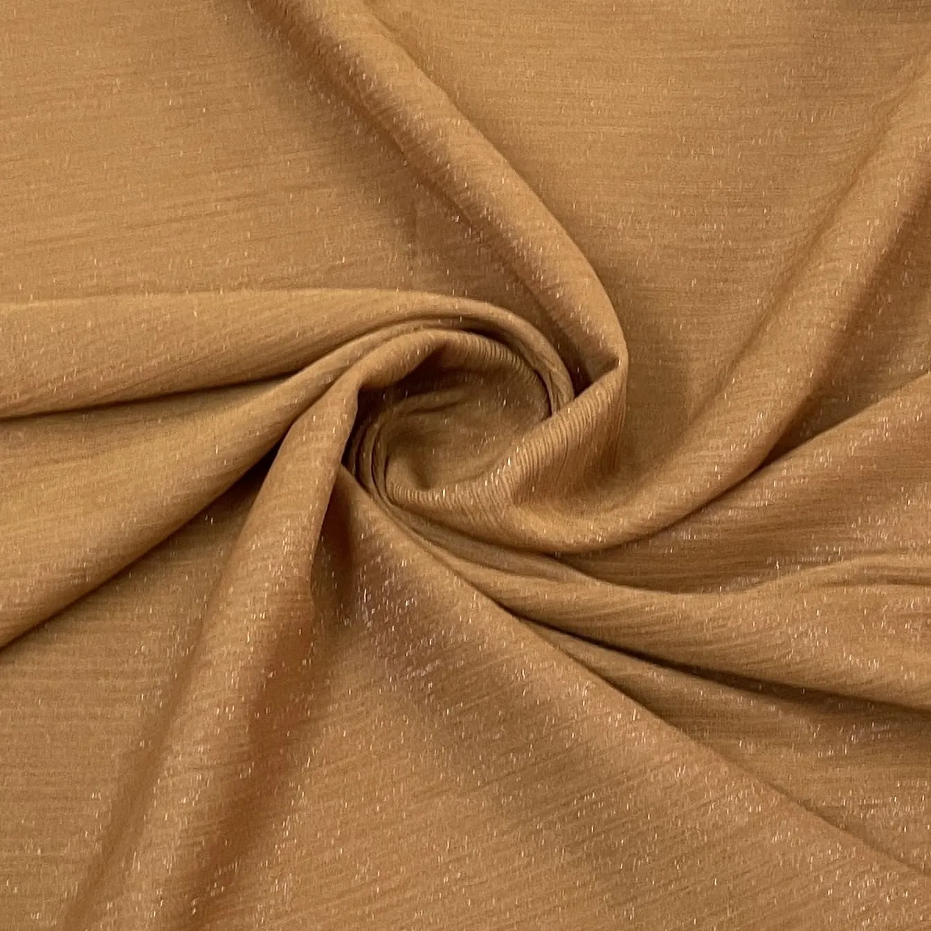 Exclusive Dark Brown Solid Shimmer Chiffon Fabric