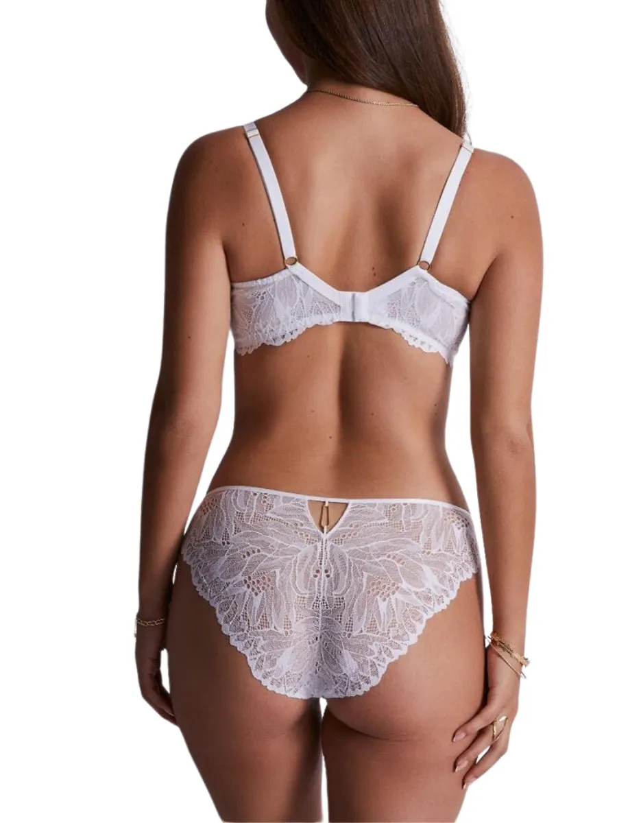 Flowermania High Apex Bra - Blanc