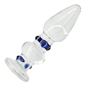 Glass Gem - Glass Anal Plug