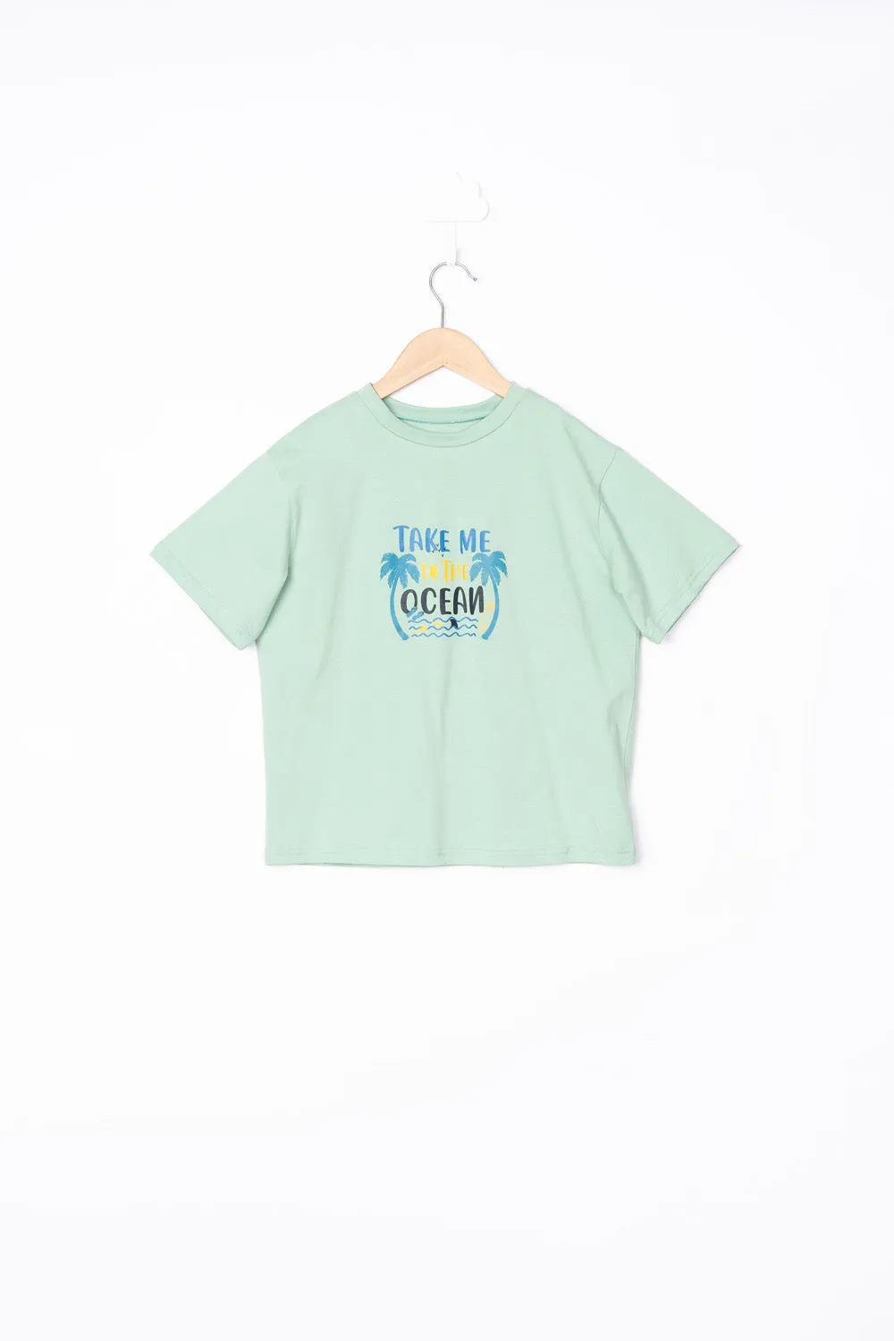 GREEN BEACH VIBES TEE