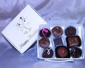 Happy Anniversary Assorted Chocolates, 5 ounces