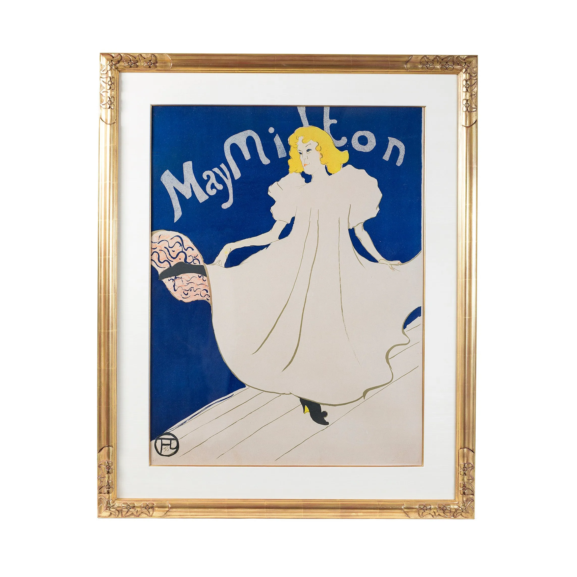 Henri de Toulouse-Lautrec "May Milton" Lithograph