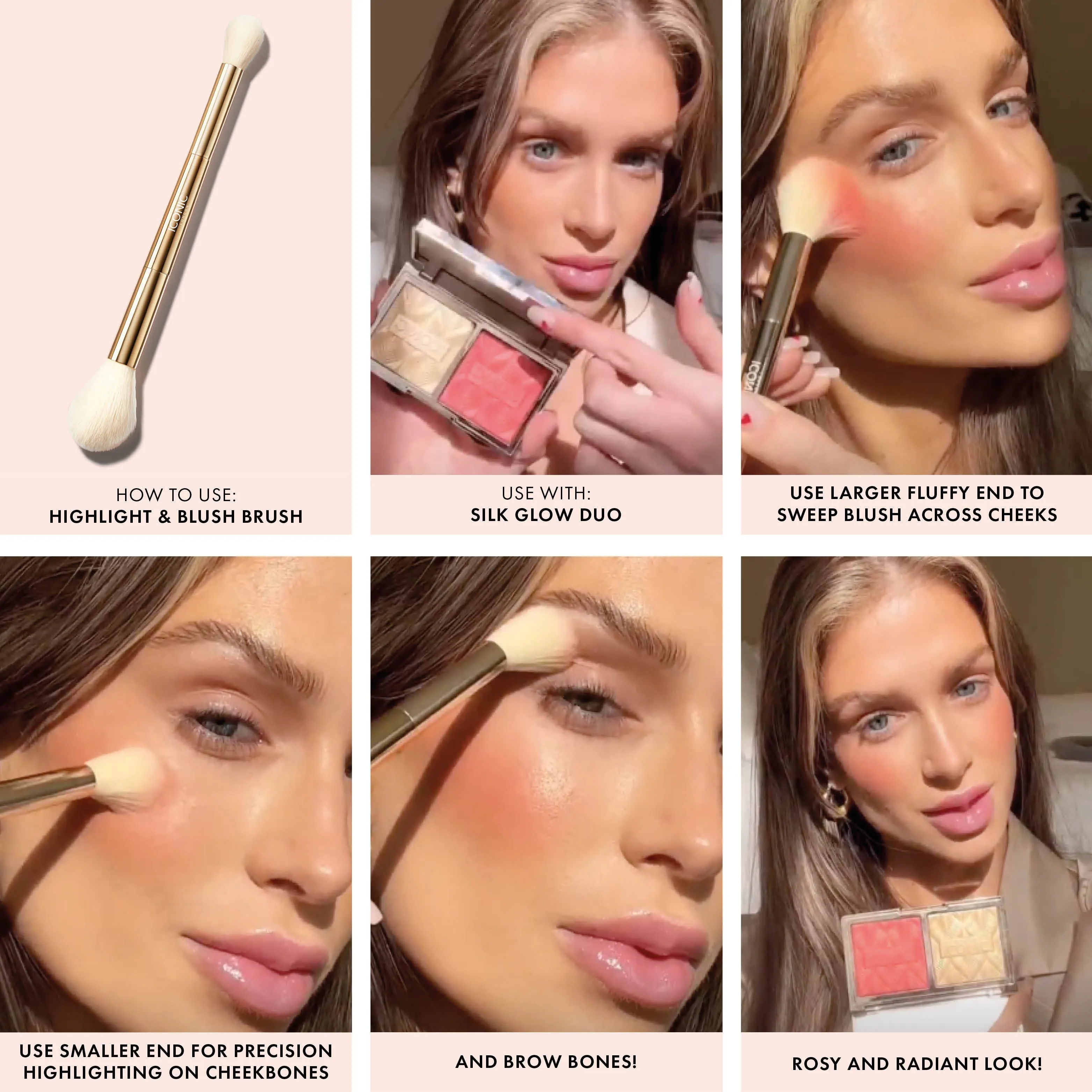 Highlight & Blush Brush