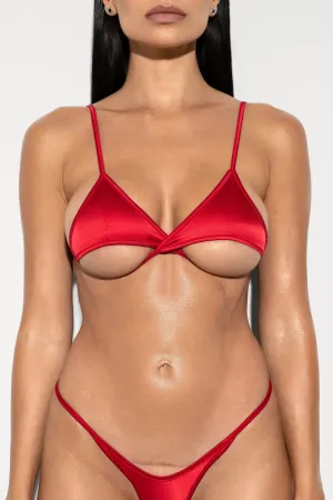 Joan Maxi Bra in Red