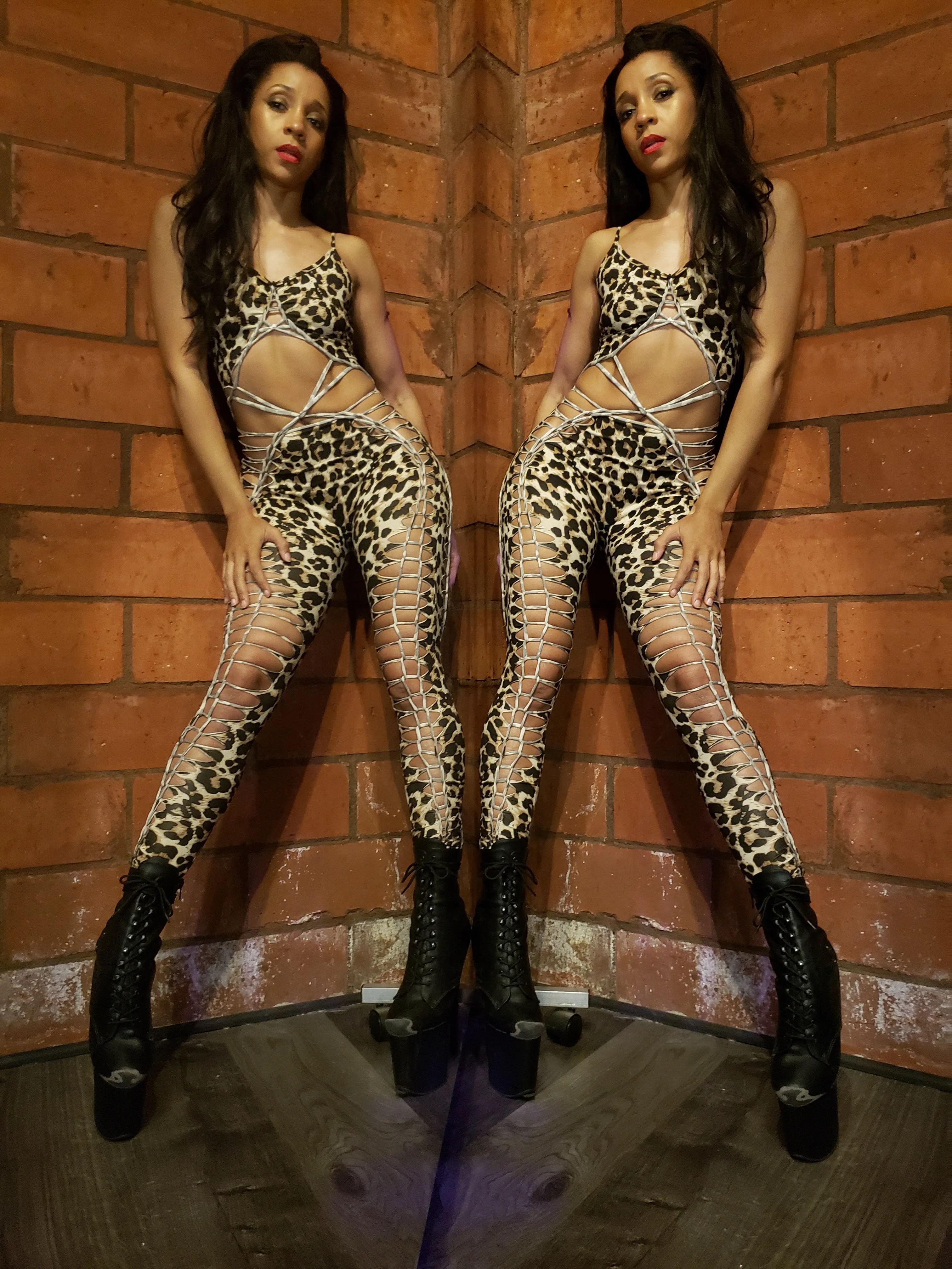 Leopard Catsuit