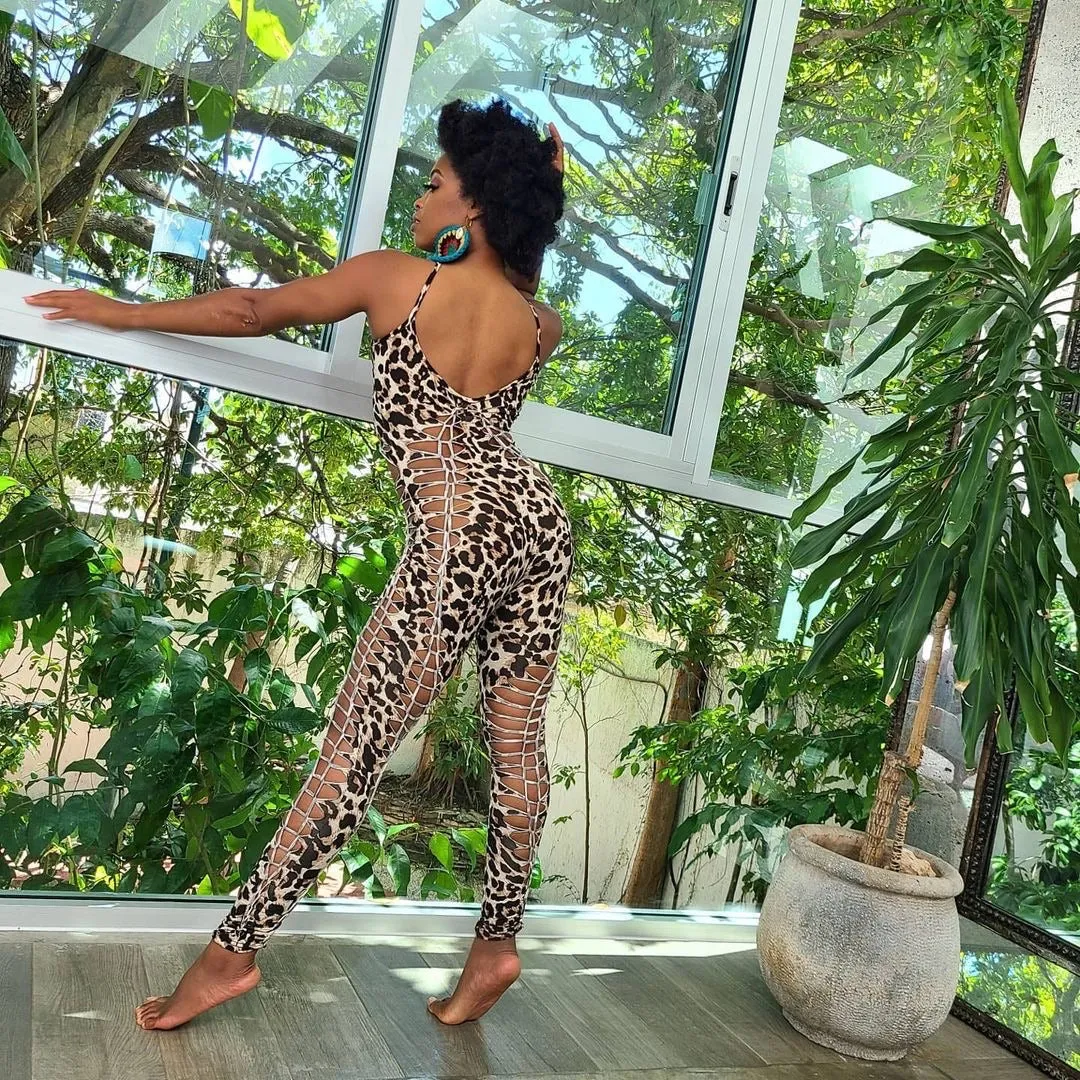 Leopard Catsuit