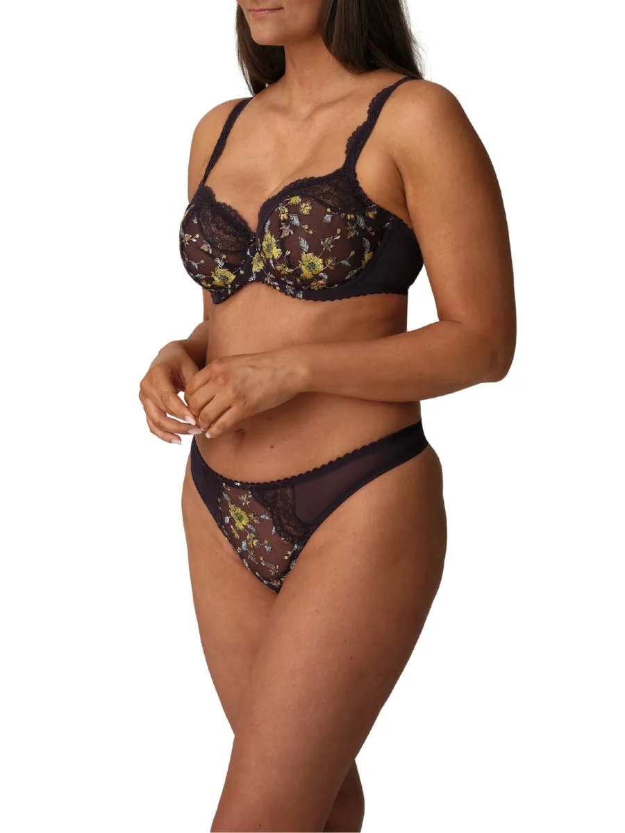 Malba Vertical Seam Balcony Bra - Amethyst