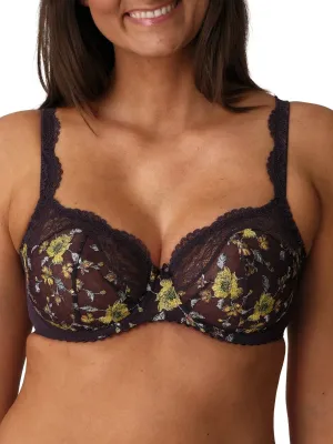 Malba Vertical Seam Balcony Bra - Amethyst