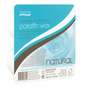 Natural Look Paraffin White Wax 1Kg