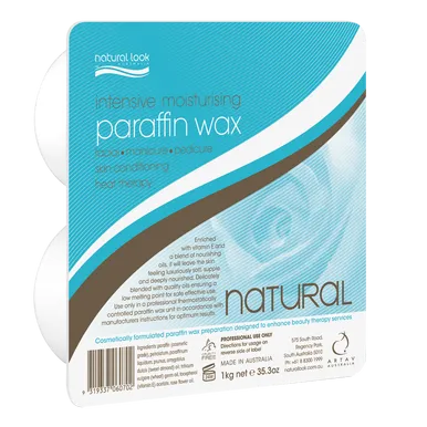 Natural Look Paraffin White Wax 1Kg