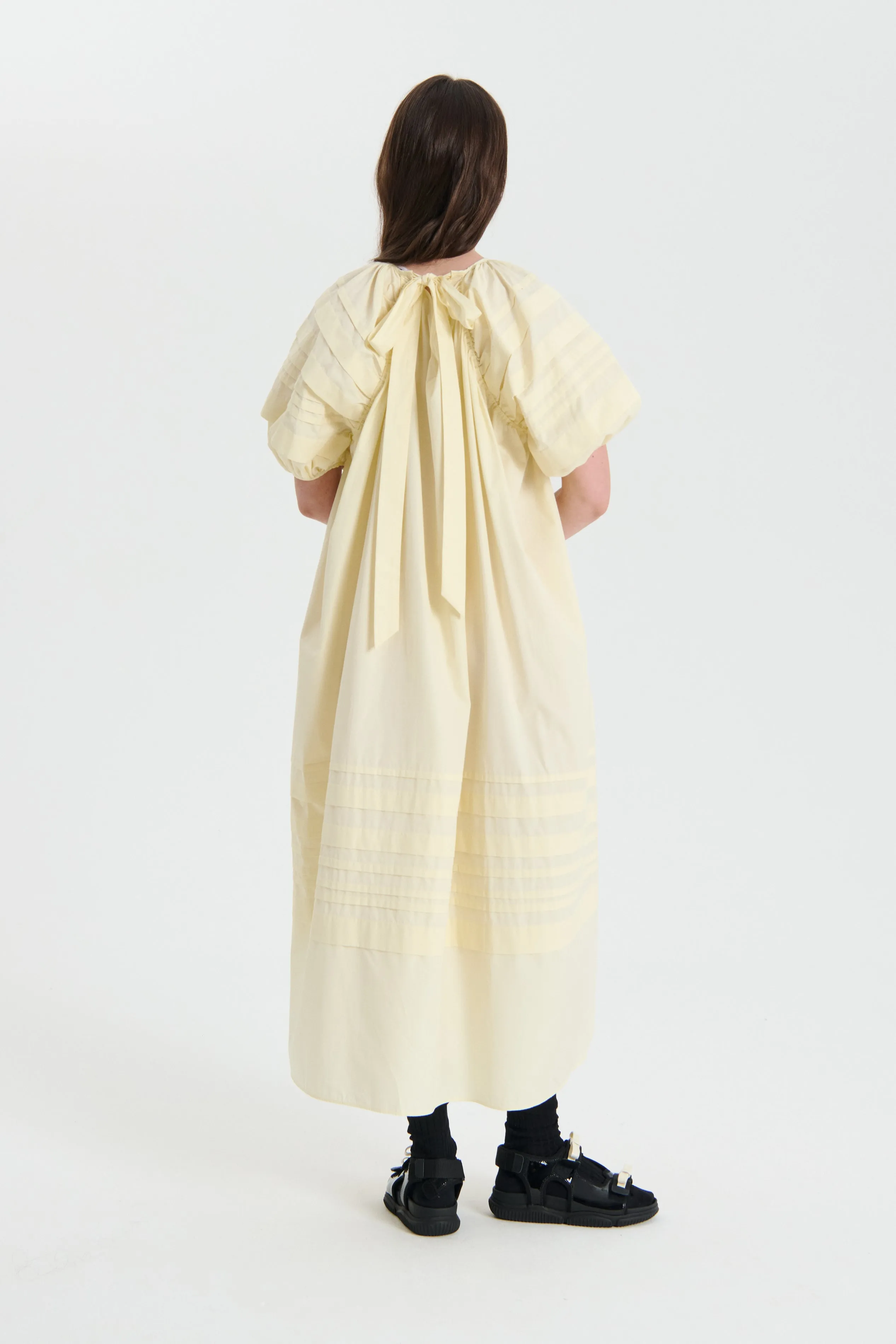 PENELOPE | DRESS COTTON SOFT YELLOW