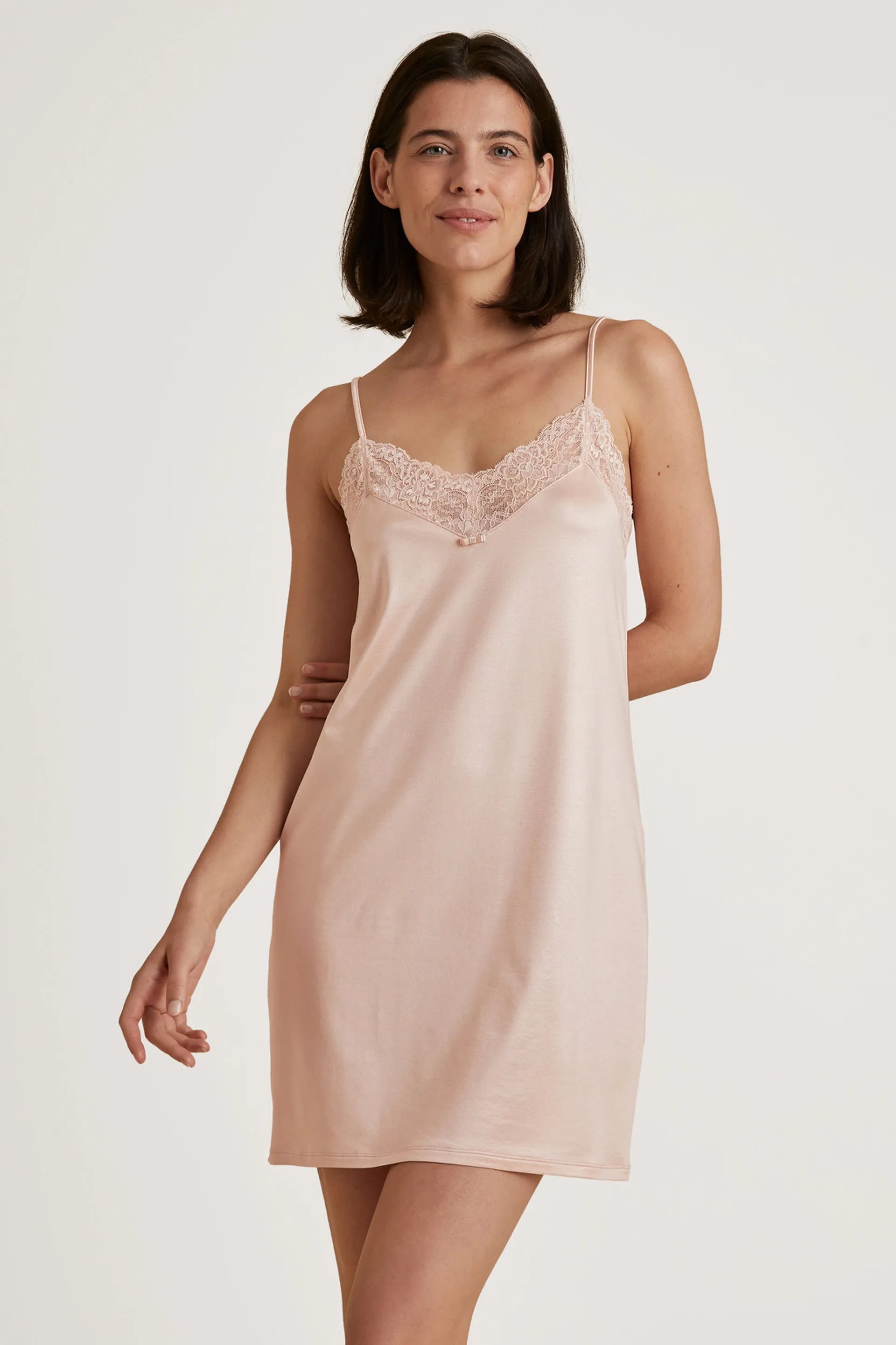 Sensual Secrets Nightdress Lace Parfait Pink